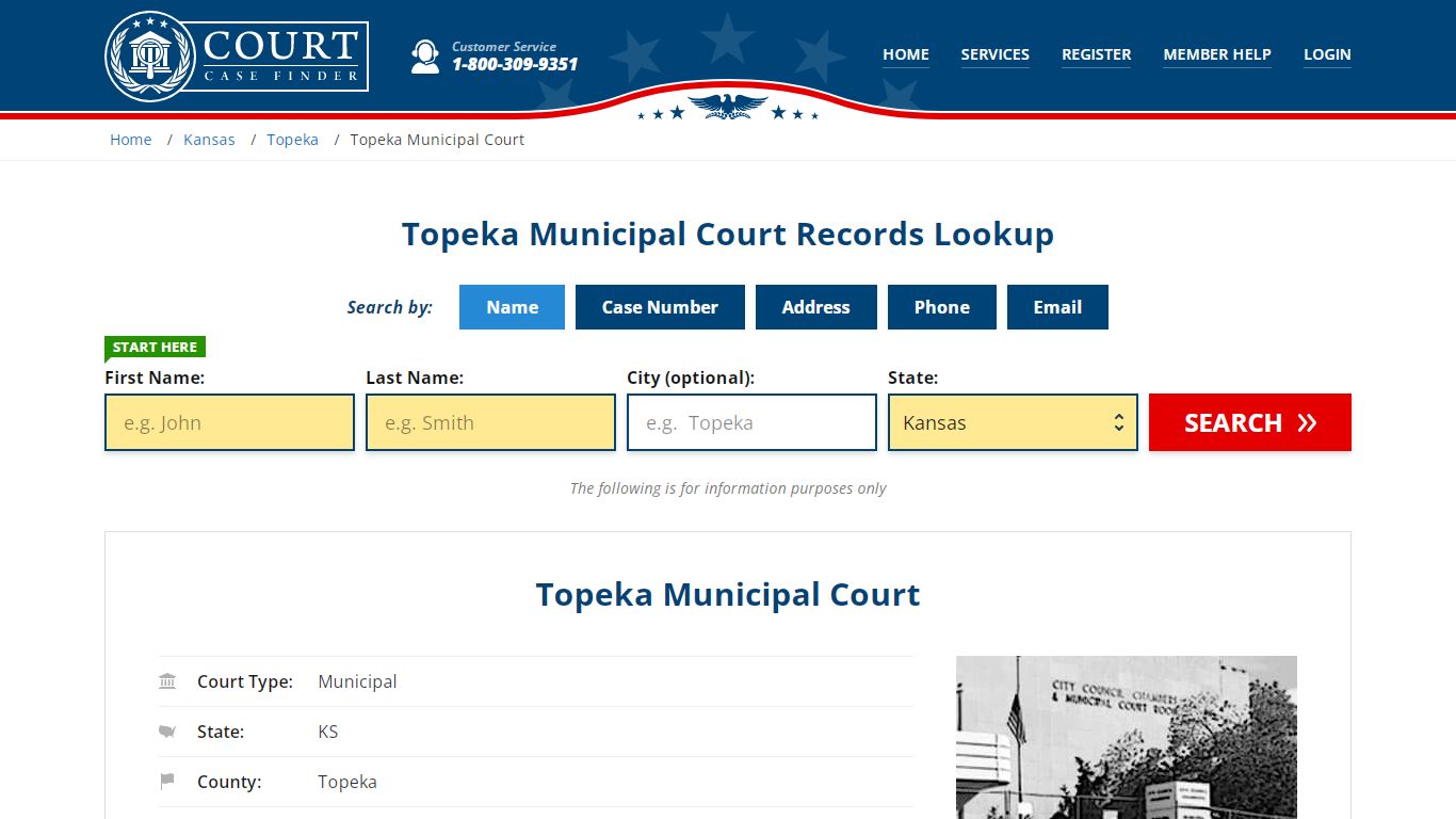 Topeka Municipal Court Records | Topeka, Topeka County, KS Court Case ...